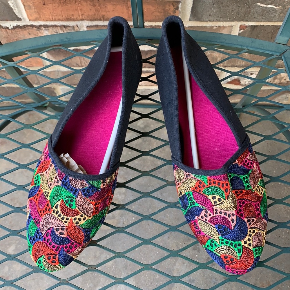 Colorful Slip on shoes